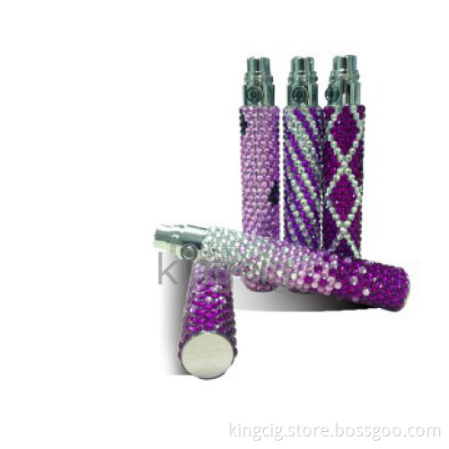 e cig battery wholesale high quality ego battery with diamond